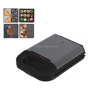 Aifa 4 lát có thể tháo rời bánh rán hấp dẫn nhà sản xuất bánh sandwich SSS mới đa chức năng 3 trong 1 nhà sản xuất bánh quế tùy chỉnh thép không gỉ - Product Image 5