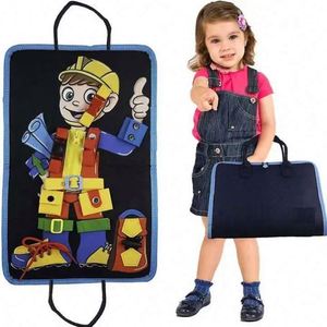 Tablero de Actividades Plegable Montessori de Fieltro para Niños, Personalizado por Fábrica China, Superventas - Product Image 5