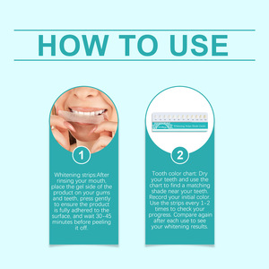 Tiras Blanqueadoras de Dientes con Aceite de Coco, Sin Colorantes Artificiales, para Uso Doméstico - Product Image 6