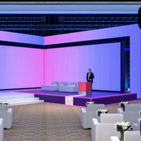 Layar Video Wall COB 8K Micro LED Kontras Hitam Sejati 20000:1 Layar LED 5G untuk Home Theater Cinema Mewah