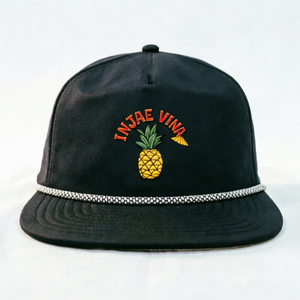 Casquette de golf unisexe 5 panneaux non structurée avec logo personnalisé, style sportif, visière plate, imperméable, style ethnique - Product Image 1