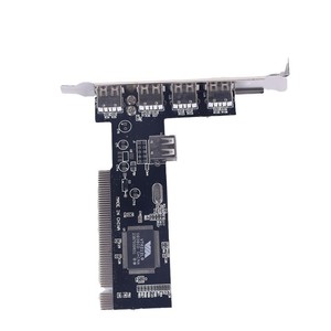 Tarjeta de expansión Pci a Usb 2,0, 5 puertos, 480Mbps, para escritorio, aluminio interno, fabricado en China - Product Image 3