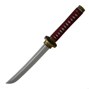 Spada <span class=keywords><strong>Samurai</strong></span> Giapponese in Schiuma PartyGears con Manico Rosso, Arma LARP, Giocattolo Katana per Cosplay Ninja - Product Image 5