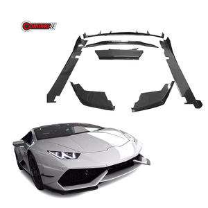 Kit de Carrocería de Fibra de Carbono Estilo DC para Lamborghini Huracán LP610, Alerón Delantero, Faldones Laterales, Difusor Trasero - Product Image 1