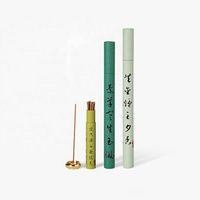Tube en papier cylindrique rond pour bâtonnets d'encens, biodégradable, de haute qualité, avec logo personnalisé imprimé, parfum naturel, diamètre mini.