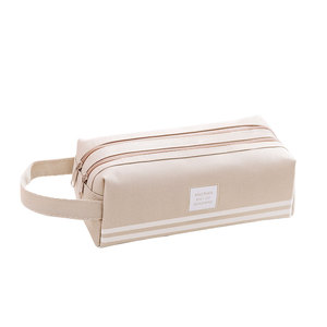 <span class=keywords><strong>Astuccio</strong></span> per matite giallo rosa con stampa a colori grande per bambini di grande capacità con manico - Product Image 4