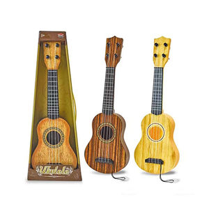Puzle educativo <span class=keywords><strong>para</strong></span> niños, instrumento Musical de simulación, 4 cuerdas, guitarra clásica de madera, juegos - Product Image 1