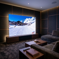 Pantalla LED de Servicio Frontal Fija para Interiores de 120 Pulgadas, Panel LED P2.0 para Publicidad en Interiores, Video Wall LED