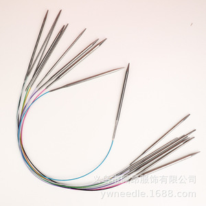 Pond Knitted Juego de agujas circulares de 9 piezas Metal de moda Gancho de ganchillo hecho a mano Bolsa de <span class=keywords><strong>terciopelo</strong></span> púrpura <span class=keywords><strong>para</strong></span> el trabajo del suéter - Product Image 3