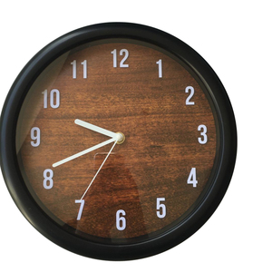 Home Office &amp; School Decor <strong>Clock</strong> Black Non-Ticking <strong>Wall</strong> <strong>Clock</strong> Silent Round Easy to Read <strong>Wall</strong> <strong>Clock</strong> - Product Image 6