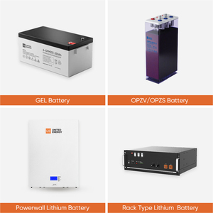 UE casa panel solar kit 5kw 10kw 20kw 30kw sistema de energía solar completo híbrido conjunto para el hogar - Product Image 3