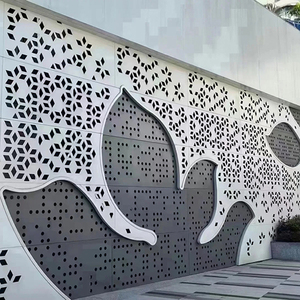 Thiết kế hiện đại trang trí nhôm đục lỗ lưới kim loại cho mặt tiền biệt thự Ốp - Product Image 5