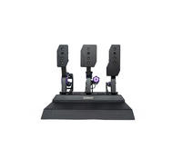 Pédales de simulation de course CONSPIT Cpp Lite avec vibrations et freins hydrauliques – Périphériques de jeu pour simulateur de conduite
