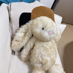 PLAYPOP Versi Tinggi Gaya JC Kelinci Emas Boneka Super Lembut Isi Kapas PP Berbobot Alat Peraga Fotografi Penghilang Stres - Product Image 5