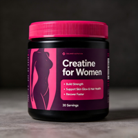 Complément de créatine pour femmes de qualité supérieure OEM personnalisé, renforce les muscles, nourrit la peau et les cheveux, accélère la récupération après l'entraînement