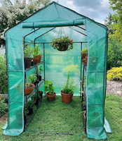 Maison chaude pour plantes, couverture de serre imperméable, couverture de serre facile à assembler pour la culture de plantes de jardin à l'extérieur