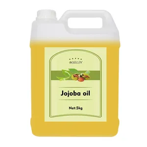 Jojoba yağı saf Jojoba taşıyıcı yağ cilt bakımı için % 100% doğal bitki özü