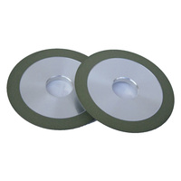 Disque de meulage en diamant vert et CBN à liaison résineuse pour machines professionnelles d'affûtage de lames de scies circulaires pour le bois
