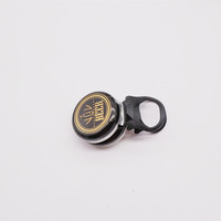 Bouchon à languette métallique de 26 mm (capacité 5 ml) - Portable pour bouteilles de bière, boissons prêtes à boire, pots de sauce et contenants personnalisés