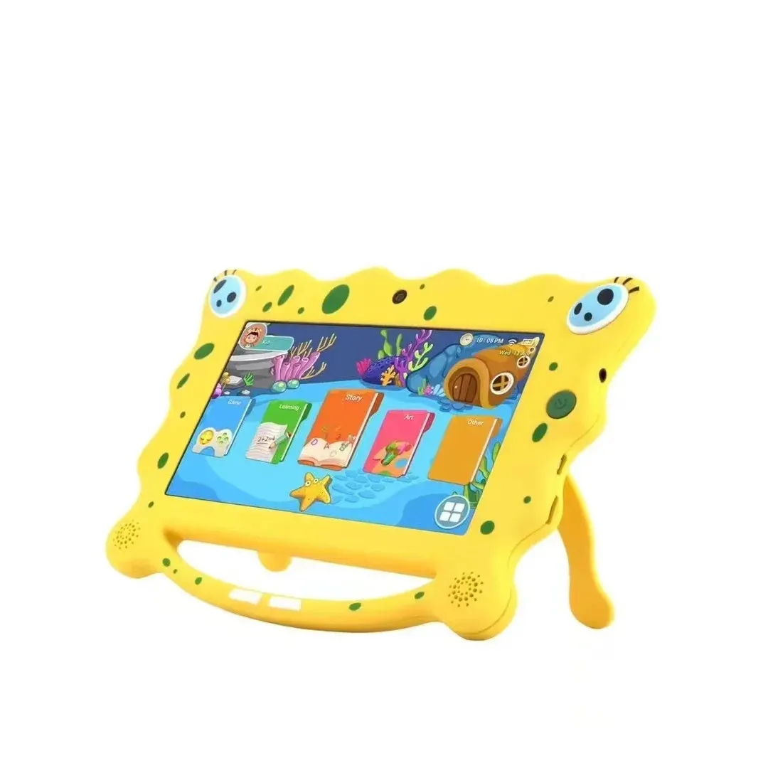 Liquidation de stock Prix arrière Bonne application pour enfants Tablette PC Android 7 avec support