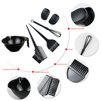 Mélangeur de cheveux bol de teinture brosse de teinture couverture d'oreille Salon de coloration de cheveux outils de coiffure accessoires de coiffure Kit de coloration de cheveux