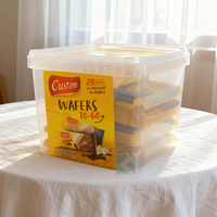 Fournisseurs de boîtes d'emballage alimentaire recyclables en plastique PP, boîtes à biscuits en plastique injecté, boîtes alimentaires avec couvercle inviolable