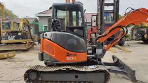 Mini-excavatrice Hitachi ZX50U haute performance d'occasion, certifiée EPA CE, importée du Japon, qualité supérieure, prix bas, moteur, boîte de vitesses, pompe 2022 - Product Image 6