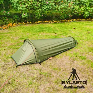 Sylaeto חדש שדרוג אחד איש שינה תיק Bivy Swag אוהל עבור סולו טיול קל טיולי הרפתקאות הישרדות
