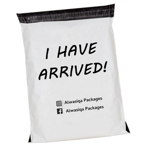 Impresión personalizada de alta calidad negro mate directo de fábrica logotipo personalizado ropa bolsa con cierre de cremallera para la ropa de embalaje - Product Image 2