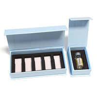 BL-046 Emballage personnalisé avec étiquettes adhésives de marque pour 5 flacons de 3 ml et 10 ml, incluant étiquettes et boîtes