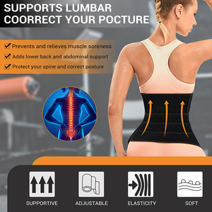 Minceurs Pour <span class=keywords><strong>un</strong></span> Ventre Plat allenamento regolabile dimagrante per Sauna avvolgente scarpe da ginnastica con logo personale - Product Image 6
