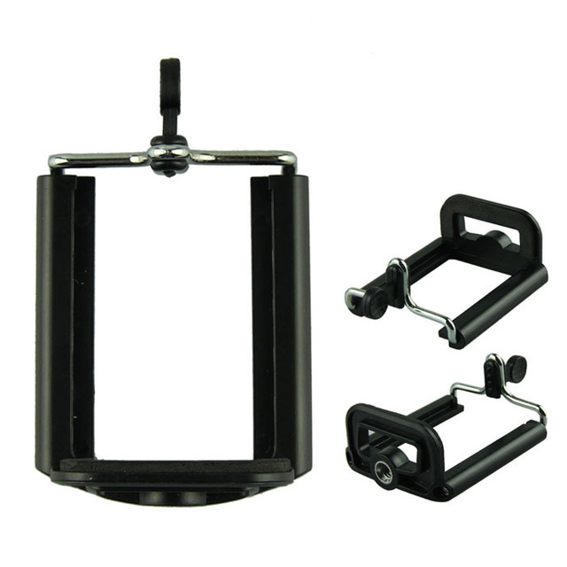 Universal Mobile Clip Holder Bracket for Smartphone Camera Cell Phone Tripod Stand Mount Adapter Monopod