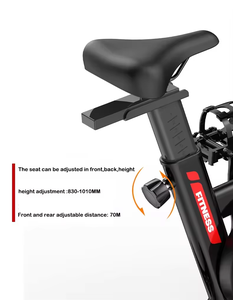 Vélo de spinning d'intérieur pour la maison, vélo d'exercice <span class=keywords><strong>statique</strong></span> robuste avec résistance réglable, vélo de spinning silencieux pour entraînement <span class=keywords><strong>cardio</strong></span> - Product Image 4