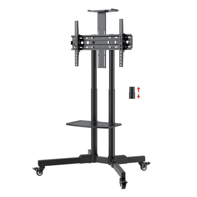 High Quality Mobile TV Carts LCD Floor Tv Stand Suitable for 32-70 Inches with Wheels