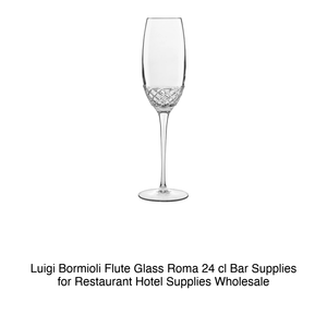 Copa de Flauta Luigi Bormioli Roma 24 cl, Artículos de Bar para Restaurantes, Suministros para Hoteles, Venta al por Mayor - Product Image 2