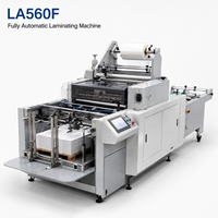 Máquina Laminadora de Película Térmica Totalmente Automática de 560 mm, Laminadora de Papel BOPP con Alimentación Automática para Impresión y Empaquetado