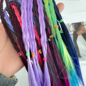 Extension <span class=keywords><strong>per</strong></span> capelli intrecciati <span class=keywords><strong>per</strong></span> bambine, elastici <span class=keywords><strong>per</strong></span> capelli in stile cross-border, accessori <span class=keywords><strong>per</strong></span> capelli <span class=keywords><strong>per</strong></span> code a cavallo alte e <span class=keywords><strong>trecce</strong></span> boxer <span class=keywords><strong>per</strong></span> ragazze - Product Image 5