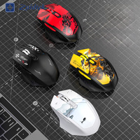 Nouvelle arrivée Souris portable de style gaming pour le bureau 1600 DPI Souris ergonomique silencieuse sans fil pour ordinateur portable