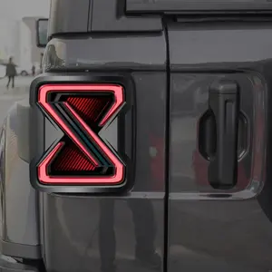 LLevo Lampu Belakang Mobil, Lampu Belakang Mobil, Lampu Belakang Mobil, Lampu LED, Lampu Belakang Mobil, Lampu Belakang Mobil, Lampu Belakang Mobil, untuk JEEP Wrangler, JL 2018,-2022, SAHARA