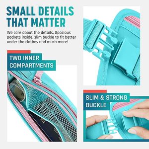 Muestra Gratuita, Riñonera Deportiva con Logotipo Personalizado, Impermeable, para Fitness, Promocional, Riñonera Cruzada para Mujer y Hombre, Riñonera Miss Lulu - Product Image 4