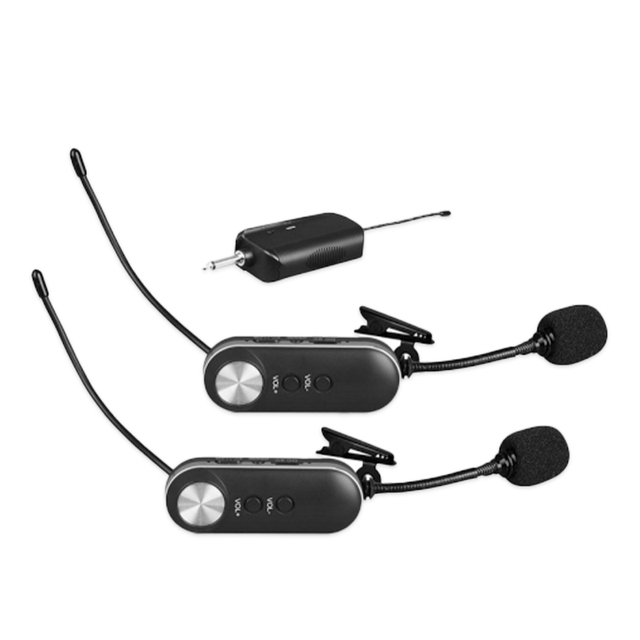 Good Quality Lavalier Wireless Microphone for Headband Singer Wearable Headset Condenser Cordless Microphone for Teaching