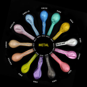 Vente en gros de ballons Shuai 'an en métal chromé de 5 pouces Logo personnalisé écologique <span class=keywords><strong>Décoration</strong></span> de fête de <span class=keywords><strong>salle</strong></span> de mariage d'<span class=keywords><strong>anniversaire</strong></span> colorée - Product Image 1