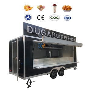 Custom Food Concession Trailer for Shaved Ice Cotton Candy Vending with Street Food Equipment for Restaurants Retail - Product Image 1