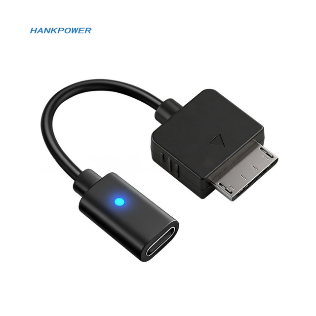 Type C Charge Cable for PSP GO USB-C Female Plug Converter and Instruction Light Power Supply Cable