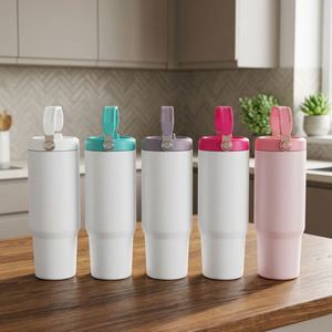 Vaso Térmico de Acero Inoxidable ST-22 de Doble Pared con Aislamiento al Vacío, 30 oz, con Asa, para Oficina y Viajes, Colores Variados, Stock en EE. UU. - Product Image 3