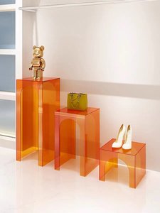 Suporte de Exibição Acrílico Transparente de 5mm de Espessura para Loja de Roupas Femininas, Sapatos e Bolsas - Product Image 1