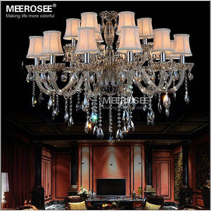 Meerosee lampadario classico illuminazione K9 luci di cristallo per la decorazione della casa lampas appesi Lustras MD8577 - Product Image 6