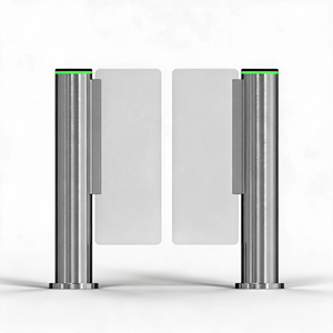 Torniquete de Columna de Alta Velocidad de Acero Inoxidable con Lector RFID, Control de Acceso Anti-Embutidos, Puerta Batiente de 2 Vías para Hotel, Oficina, Escuela - Product Image 1