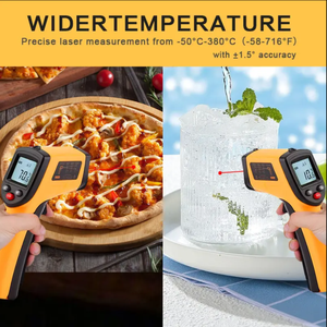 GM320 Sem contato Termômetro <span class=keywords><strong>Digital</strong></span> Gun -50 ~ 400 ℃ Termômetro Infravermelho - Product Image 4