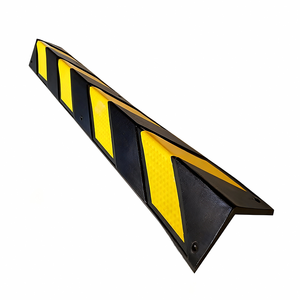 Bande de protection d'angle en caoutchouc, bande de protection d'angle droit pour garage, protection des coins et des colonnes des murs - Product Image 2